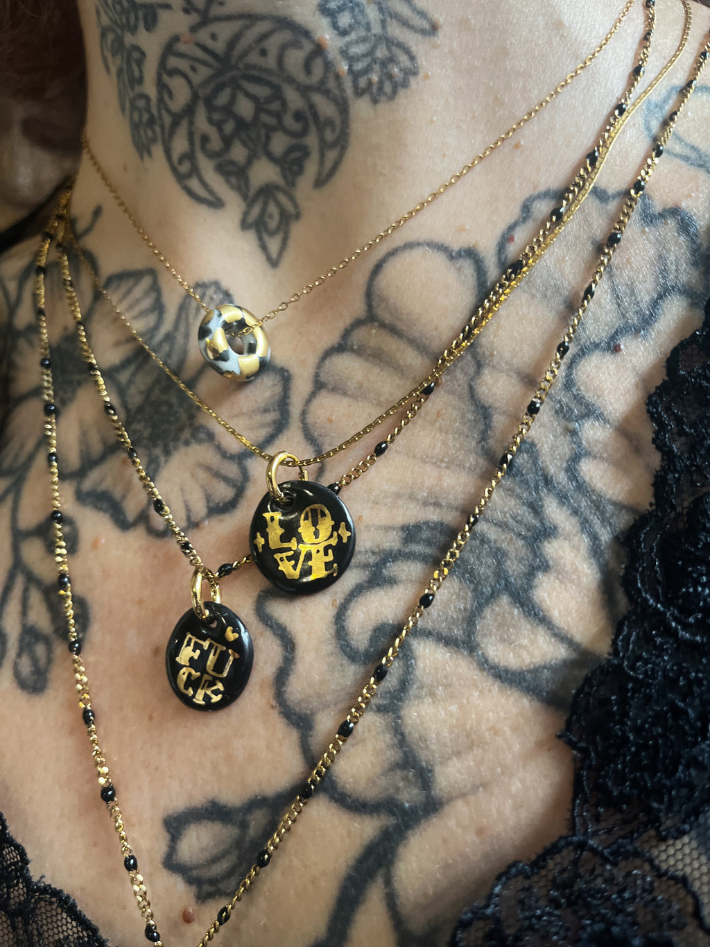 Pendentif leopard